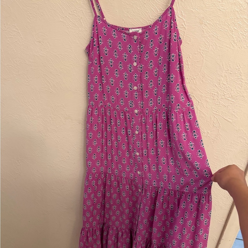 J crew Pink Floral Women's Dress - Picture 3 of 8